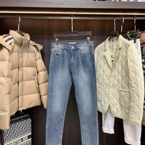 Replica Burberry Jeans For Men #1370607 $52.00 USD for Wholesale