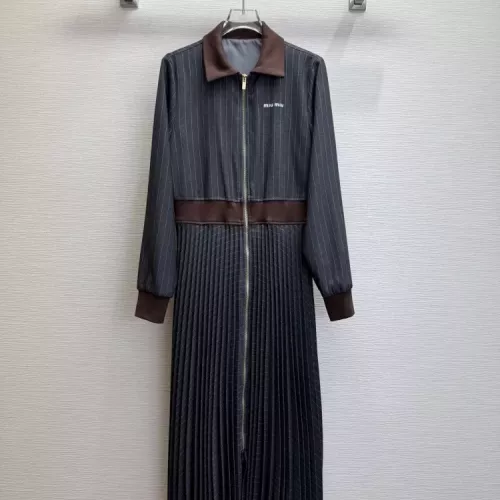 Cheap MIU MIU Dresses Long Sleeved For Women #1370632, $$100.00 USD On MIU MIU Dresses