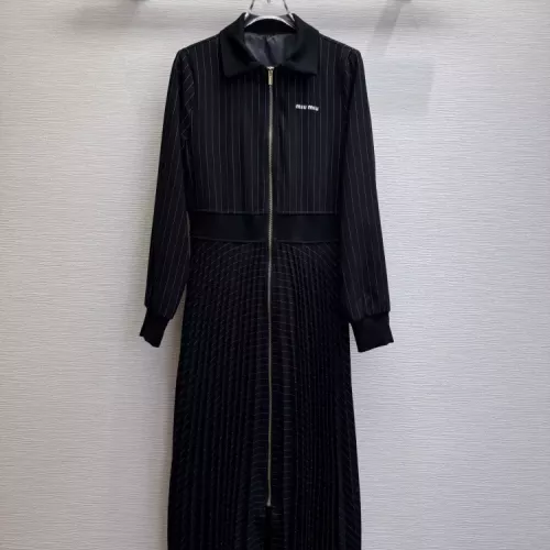 Cheap MIU MIU Dresses Long Sleeved For Women #1370633, $$100.00 USD On MIU MIU Dresses