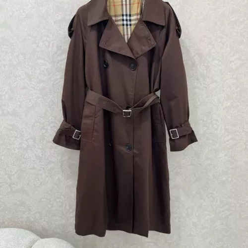 Cheap Burberry Trench Coat Long Sleeved For Women #1370673, $$160.00 USD On Burberry Trench Coat