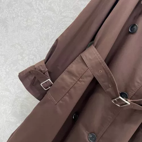 Replica Burberry Trench Coat Long Sleeved For Women #1370673 $160.00 USD for Wholesale