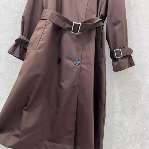 Replica Burberry Trench Coat Long Sleeved For Women #1370673 $160.00 USD for Wholesale