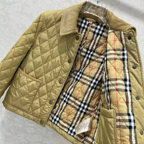 Replica Burberry Coats Long Sleeved For Women #1370682 $130.00 USD for Wholesale