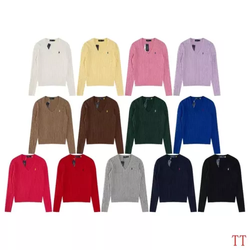 Replica Ralph Lauren Polo Sweaters Long Sleeved For Women #1370706 $48.00 USD for Wholesale