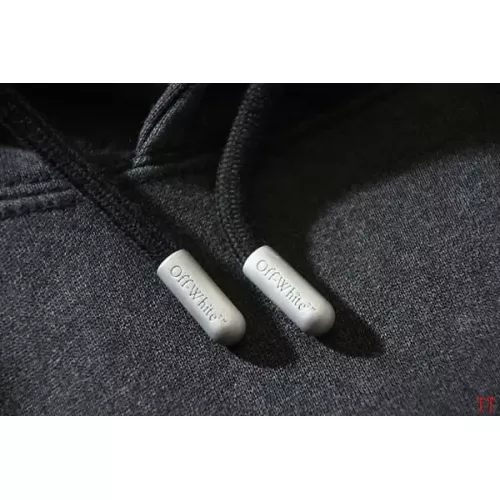 Replica Off-White Hoodies Long Sleeved For Unisex #1370751 $56.00 USD for Wholesale