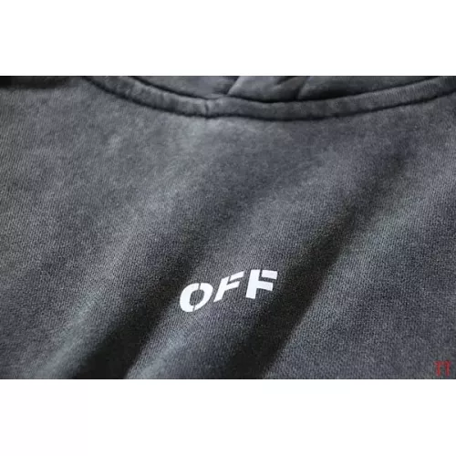 Replica Off-White Hoodies Long Sleeved For Unisex #1370751 $56.00 USD for Wholesale
