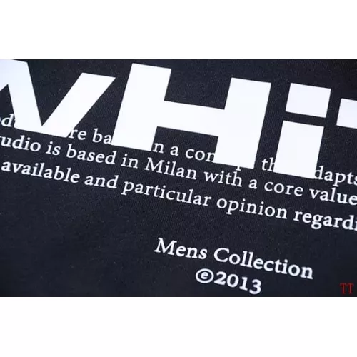 Replica Off-White Hoodies Long Sleeved For Unisex #1370774 $52.00 USD for Wholesale