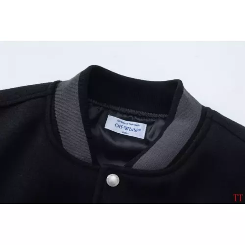 Replica Off-White Jackets Long Sleeved For Unisex #1370775 $98.00 USD for Wholesale