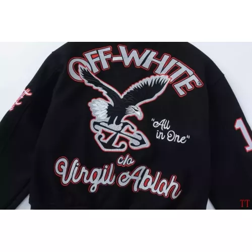 Replica Off-White Jackets Long Sleeved For Unisex #1370775 $98.00 USD for Wholesale