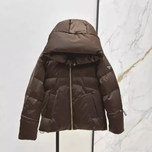 Cheap Prada Down Feather Coat Long Sleeved For Women #1370835, $$115.00 USD On Prada Down Feather Coat