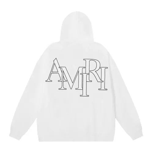 Cheap Amiri Hoodies Long Sleeved For Unisex #1371001, $$48.00 USD On Amiri Hoodies