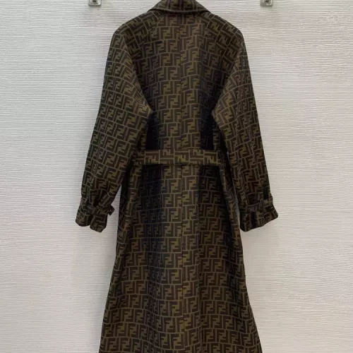 Replica Fendi Coat Long Sleeved For Women #1371003 $140.00 USD for Wholesale