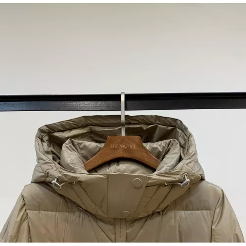 Replica Burberry Down Feather Coat Long Sleeved For Women #1371034 $247.93 USD for Wholesale