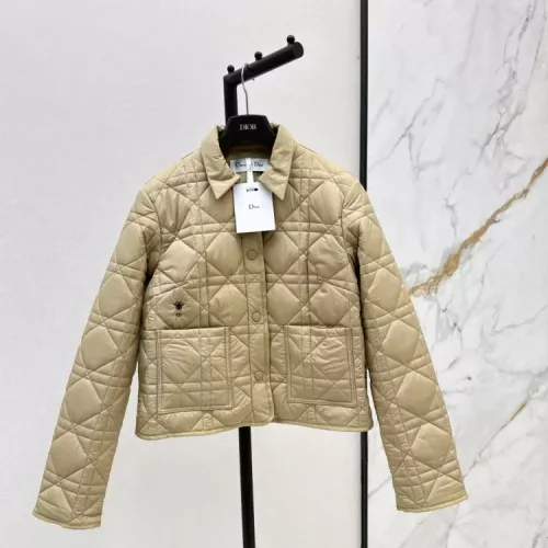 Replica Christian Dior Jackets Long Sleeved For Women #1371038 $85.00 USD for Wholesale
