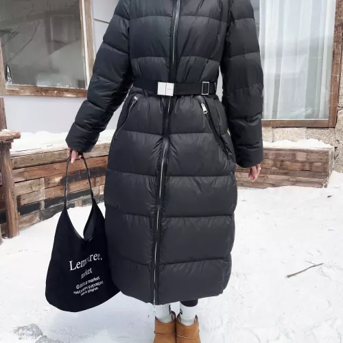 Replica Burberry Down Feather Coat Long Sleeved For Women #1371041 $247.93 USD for Wholesale