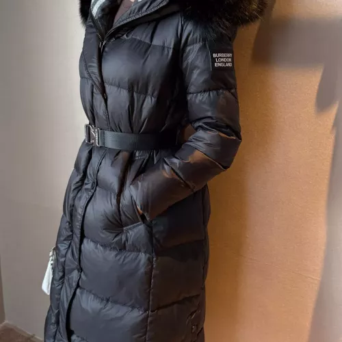 Replica Burberry Down Feather Coat Long Sleeved For Women #1371064 $280.99 USD for Wholesale