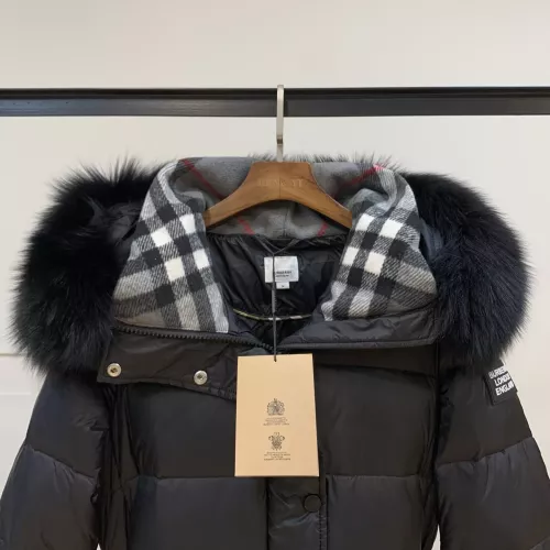Replica Burberry Down Feather Coat Long Sleeved For Women #1371064 $280.99 USD for Wholesale