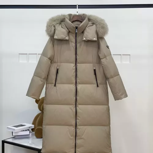 Cheap Prada Down Feather Coat Long Sleeved For Women #1371069, $$280.99 USD On Prada Down Feather Coat