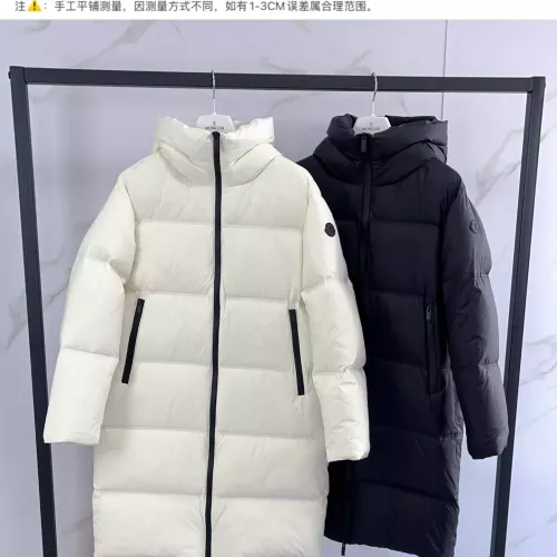 Replica Moncler Down Feather Coat Long Sleeved For Unisex #1371091 $225.00 USD for Wholesale