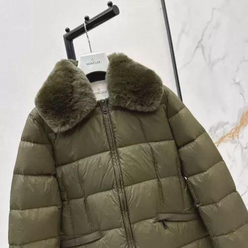 Replica Moncler Down Feather Coat Long Sleeved For Women #1371100 $192.00 USD for Wholesale