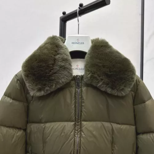 Replica Moncler Down Feather Coat Long Sleeved For Women #1371100 $192.00 USD for Wholesale