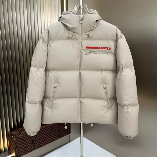 Cheap Prada Down Feather Coat Long Sleeved For Men #1371117, $$225.00 USD On Prada Down Feather Coat