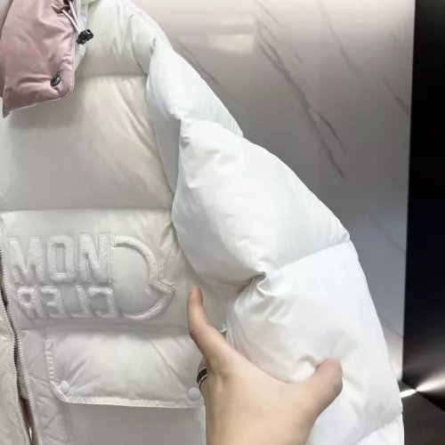 Replica Moncler Down Feather Coat Long Sleeved For Women #1371164 $160.00 USD for Wholesale