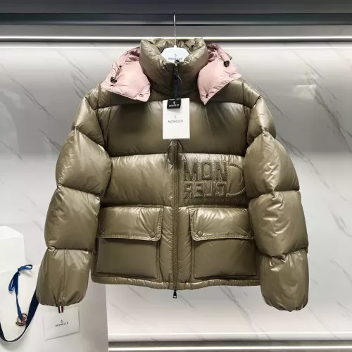 Replica Moncler Down Feather Coat Long Sleeved For Women #1371165 $160.00 USD for Wholesale