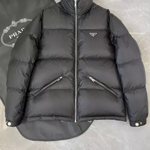 Cheap Prada Down Feather Coat Long Sleeved For Men #1371201, $$175.00 USD On Prada Down Feather Coat