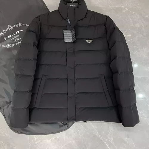Cheap Prada Down Feather Coat Long Sleeved For Men #1371203, $$175.00 USD On Prada Down Feather Coat