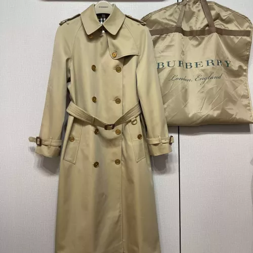 Cheap Burberry Trench Coat Long Sleeved For Women #1371204, $$160.00 USD On Burberry Trench Coat