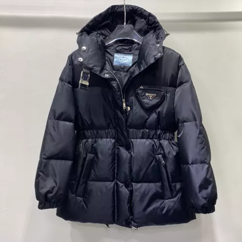 Cheap Prada Down Feather Coat Long Sleeved For Women #1371219, $$172.00 USD On Prada Down Feather Coat