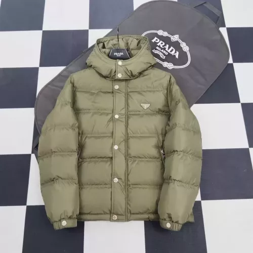 Cheap Prada Down Feather Coat Long Sleeved For Men #1371227, $$192.00 USD On Prada Down Feather Coat