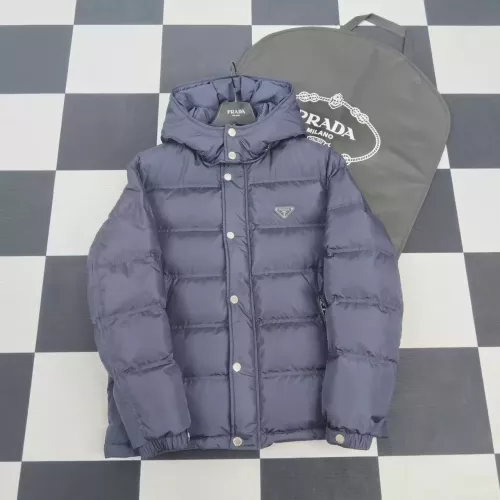 Cheap Prada Down Feather Coat Long Sleeved For Men #1371228, $$192.00 USD On Prada Down Feather Coat