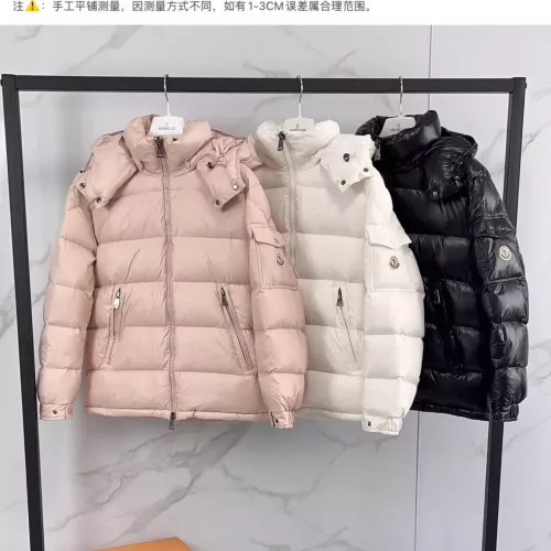 Replica Moncler Down Feather Coat Long Sleeved For Women #1371230 $132.00 USD for Wholesale