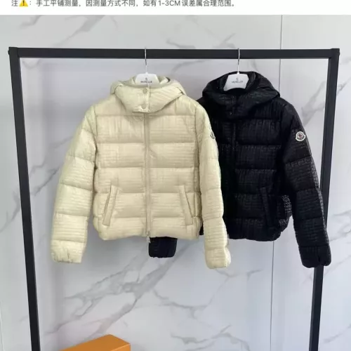 Replica Moncler Down Feather Coat Long Sleeved For Women #1371242 $172.00 USD for Wholesale
