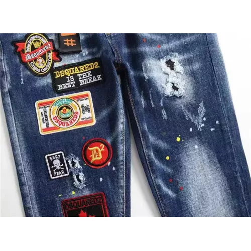Replica Dsquared Jeans For Men #1371251 $48.00 USD for Wholesale