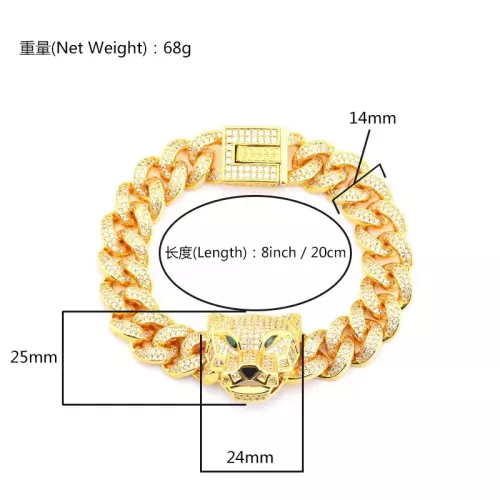 Replica Cartier bracelets #1371277 $82.00 USD for Wholesale