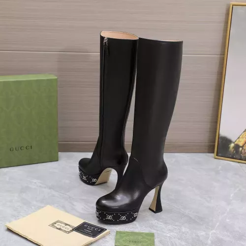 Replica Gucci Boots For Women #1371324 $230.00 USD for Wholesale