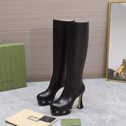 Replica Gucci Boots For Women #1371324 $230.00 USD for Wholesale