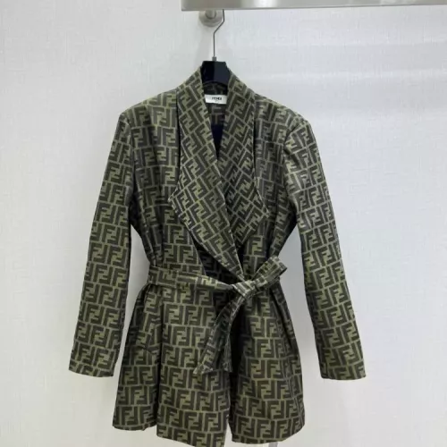Cheap Fendi Jackets Long Sleeved For Women #1371326, $$132.00 USD On Fendi Jackets