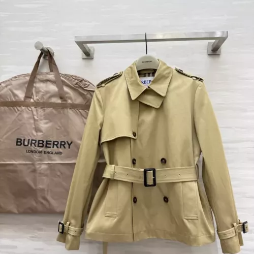 Cheap Burberry Trench Coat Long Sleeved For Women #1371329, $$160.00 USD On Burberry Trench Coat