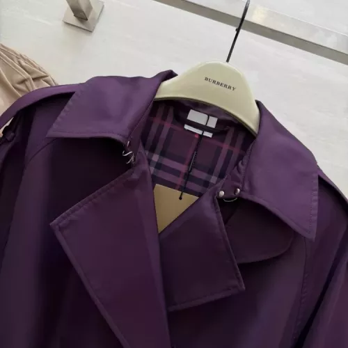 Replica Burberry Trench Coat Long Sleeved For Women #1371330 $162.00 USD for Wholesale