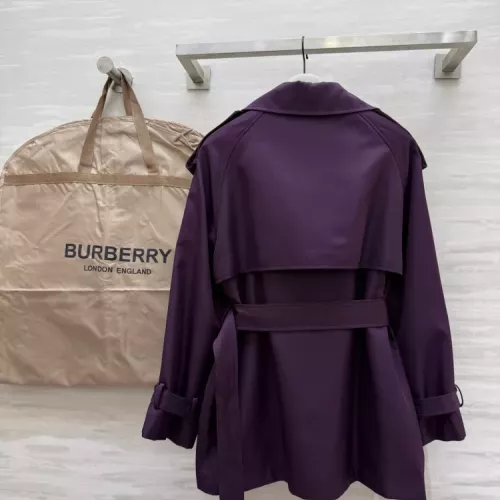 Replica Burberry Trench Coat Long Sleeved For Women #1371330 $162.00 USD for Wholesale