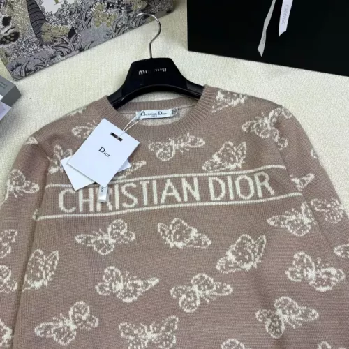 Replica Christian Dior Sweaters Long Sleeved For Women #1371331 $96.00 USD for Wholesale