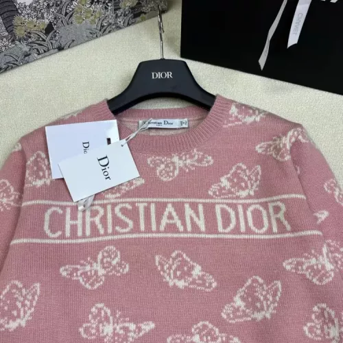 Replica Christian Dior Sweaters Long Sleeved For Women #1371332 $96.00 USD for Wholesale