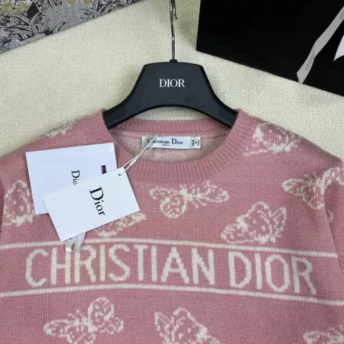 Replica Christian Dior Sweaters Long Sleeved For Women #1371332 $96.00 USD for Wholesale