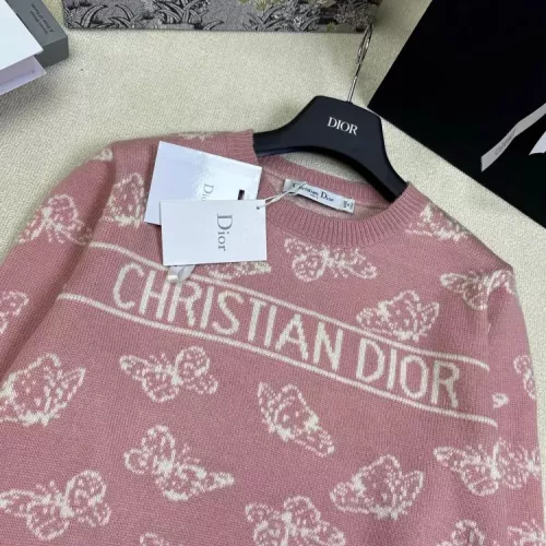 Replica Christian Dior Sweaters Long Sleeved For Women #1371332 $96.00 USD for Wholesale