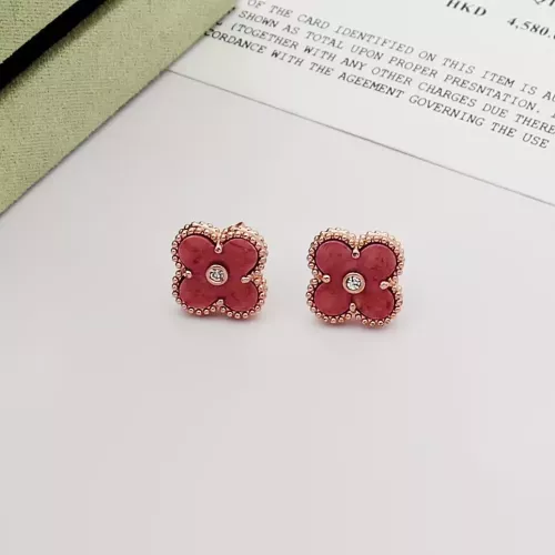 Cheap Van Cleef &amp; Arpels Earrings For Women #1371410, $$25.00 USD On Van Cleef &amp; Arpels Earrings