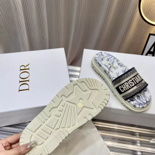 Replica Christian Dior Slippers For Women #1371678 $76.00 USD for Wholesale